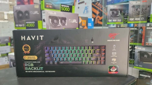 CLAVIER HAVIT MECANIQUE KB881L BLACK