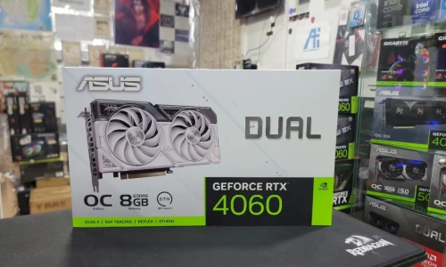 ASUS Dual GeForce RTX 4060 White OC Edition 8GB GDDR6