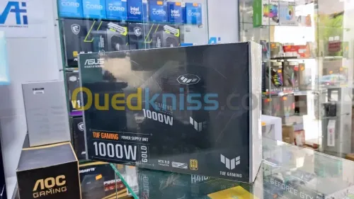 Alimentation ASUS TUF GAMING 750W / 850W / 1000W 80 GOLD FULL MODULAR