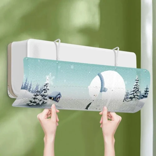 Déflecteur d'air réglable pour climatiseur