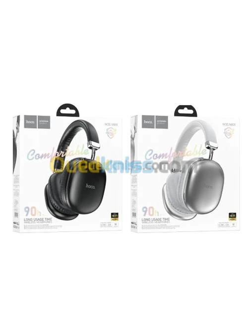 CASQUE Hoco W35 Max 90H D'autonomie - Sans Fil Bluetooth 5.3