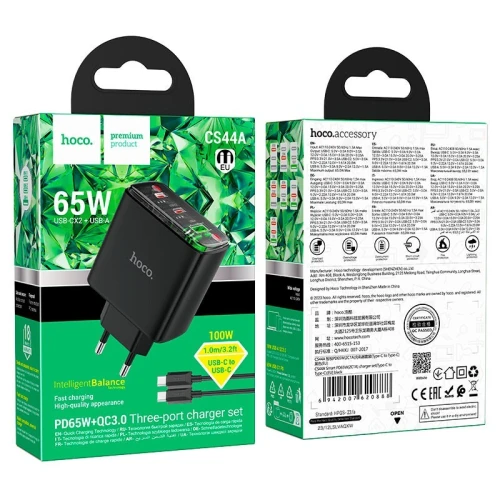 Chargeur mural 65W CS44A HOCO