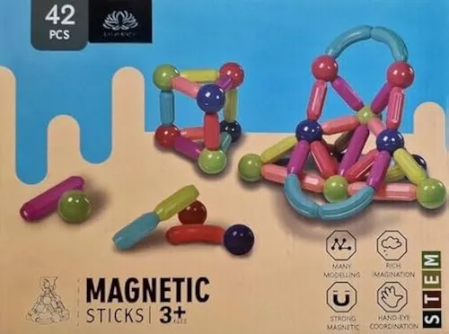 Blocs de construction magnétiques enfants 42 pcs