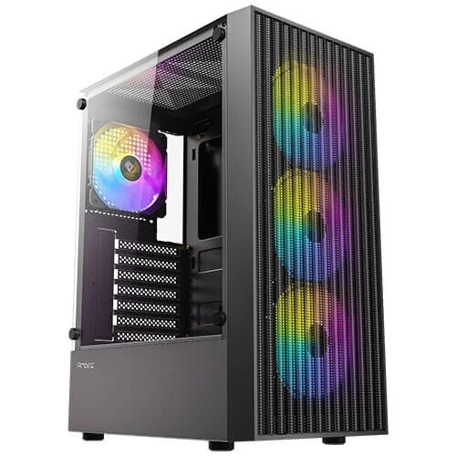 BOITIER ANTEC AX27 ELITE + 04 FANS RGB BLACK