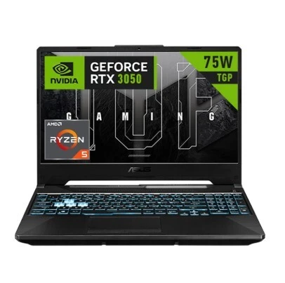 LAPTOP NEUF ASUS TUF GAMING A15 FA506NC RYZEN 5 7535HS/8GB /512 SSD /RTX3050 4GB /15.6" FHD
