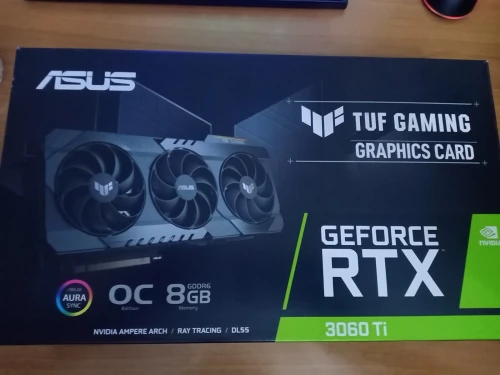 RTX 3060 TI TUF GAMING OC 8GB