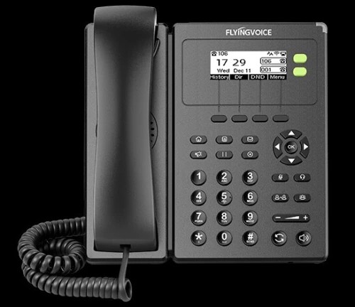 TELEPHONE IP PHONE ( Voip Ipbx ) FLYINGVOICE FIP10 WiFi 2.4 GHz - 2 Lignes SIP - 2*10/100M