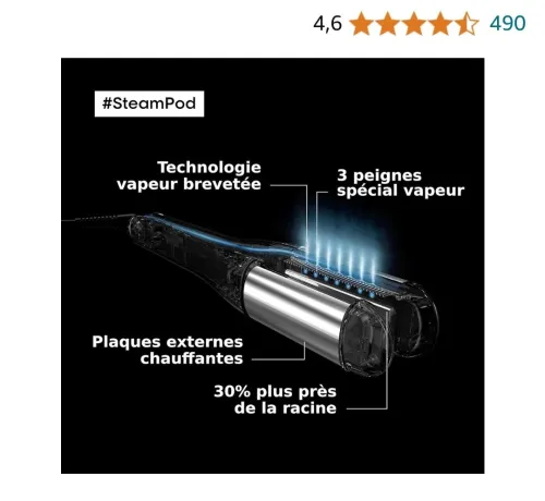 Steampod 4 professionnel neuf 