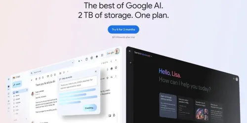 GOOGLE ONE Gemini AI Pro Stockage Cloud