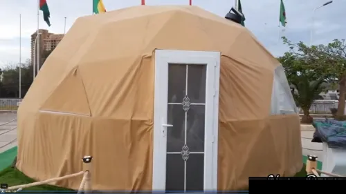 Dome géodésique KIBAB KHIEM 