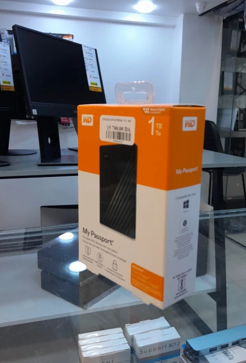 DISQUE DURE EXTERNE WESTERN DIGTAL 1T HDD