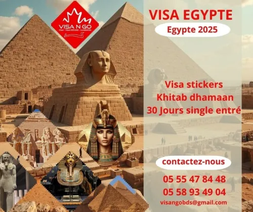 OFFRE E-VISA EGYPTE 2025 l   التاشيرة الالكترونية لمصر