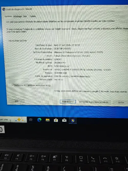Lenovo t14 i5 10eme