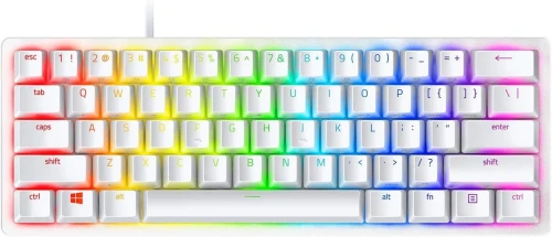Razer Huntsman Mini (Razer Optical Red) - Blanc