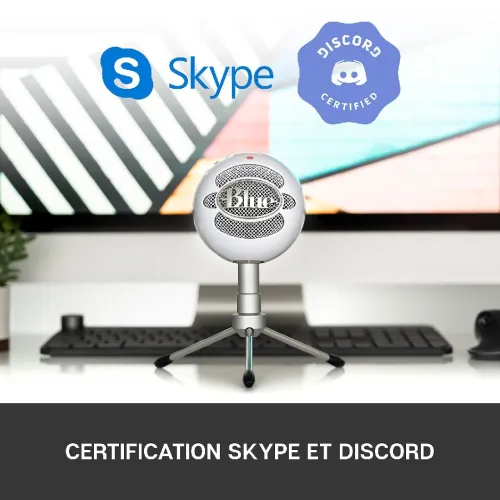 Microphones Blue Snowball iCE Blanc