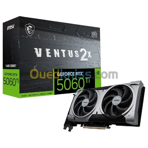 MSI RTX 5060 Ti 16G VENTUS 2X OC