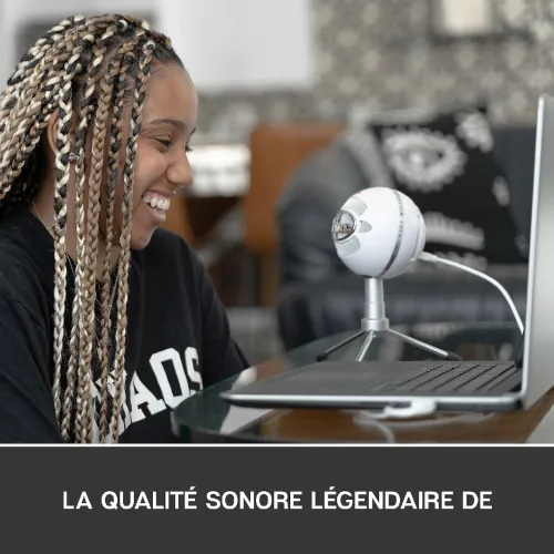 Microphones Blue Snowball iCE Blanc
