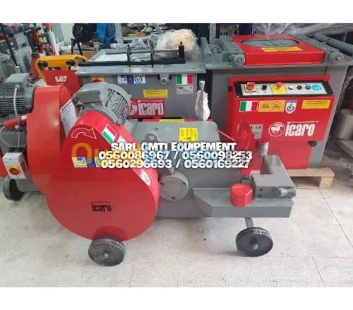 Cintreuse de fer a beton , coupeuse de fer a beton , cisaille electrique, cisaille,  coudeuse icaro