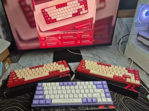 Clavie ajazz ak680 red switch