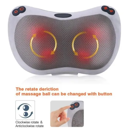 Masseur cervical épaule pieds dos Carevas JXK002-A avec adaptateur voiture