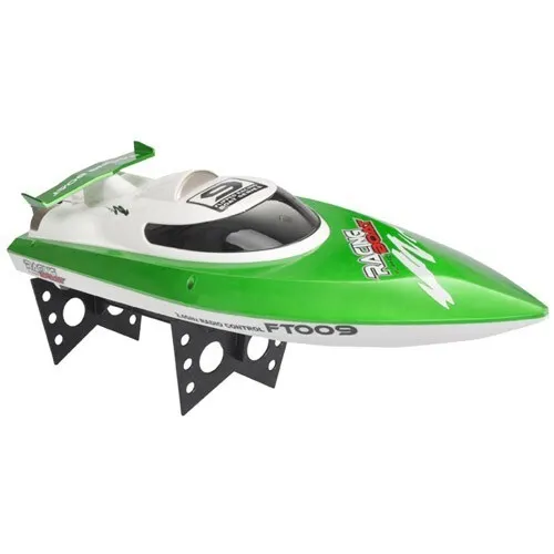 Feilun FT009 Bateau RC de course à grande vitesse avec télécommande électrique 35KMH  - Vert