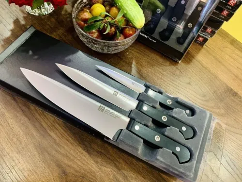 ZWILLING GOURMET Set de couteaux 3-pcs Acier Made in Germany
