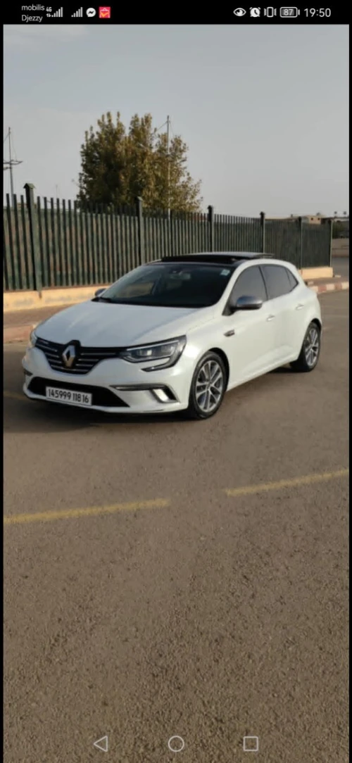 Renault Megane 4 gt line 2018 Gt line