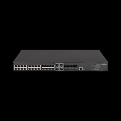 SWITCH Gigabit géré à 28 ports avec 24 ports RJ45 POE et 4 ports 10G SFP+ DAHUA TECHNOLOGY