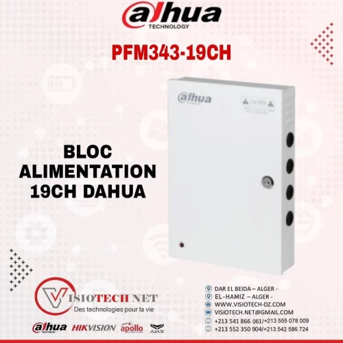 BLOC ALIMENTATION 19CH DAHUA