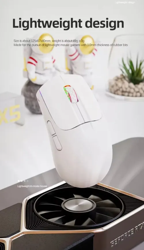 Souris sans fil X5  ATTACK SHARK Rechargeable 