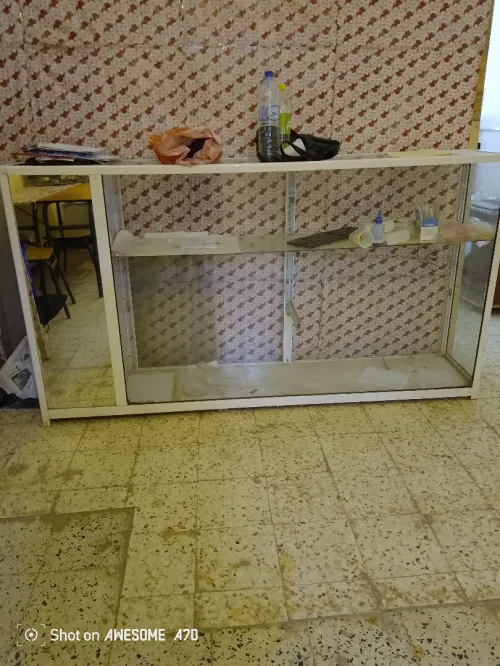 contoire magasin en alluminium occasion 