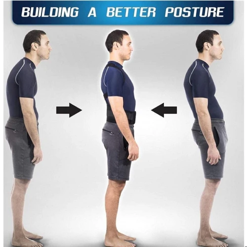 Ceinture Dorsale Réglable Pour Corriger le Dos Orthèse Maintien de Posture PEALDOOTORS 