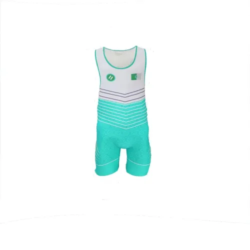Justaucorps de Lutte Sans Manches Pour Homme