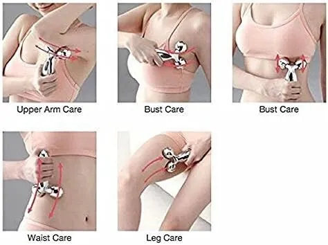 Masseur de Rouleau Facial 3D Rotation
