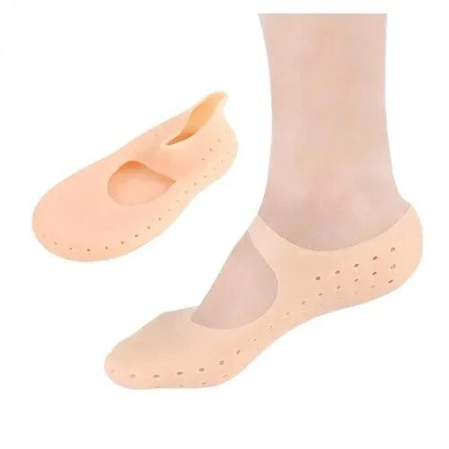 Chaussettes en Silicone Hydratantes et Anti-Fissures