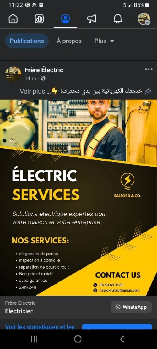 Électricient batimen