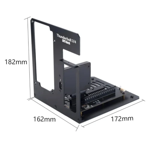 EGPU thunderbolt 3/4 vers pcie carte graphique externe