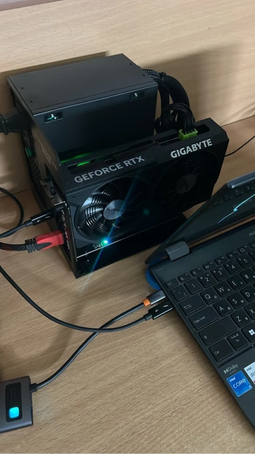 EGPU thunderbolt 3/4 vers pcie carte graphique externe