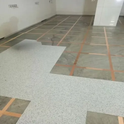 Ruban en cuivre pour sol antistatique ESD en résine epoxy - شريط نحاسي للأرضيات المضادة للكهرباء الساكنة ESD