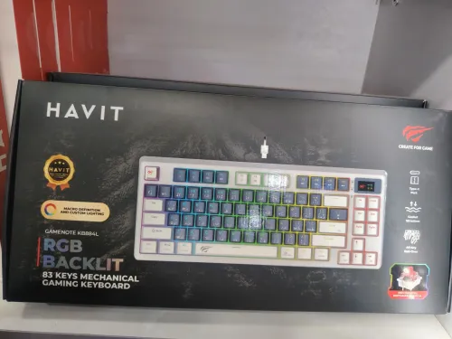 Clavier mécanique KB884L RGB KEYBOARD 83 KEYS MECHANICAL GAMING