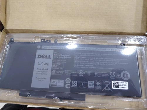 6MT4T Battery pour Dell Latitude E5470 E5570 Latitude 12 5000 E5270 Dell Precision 15 3510 7.6V 62Wh