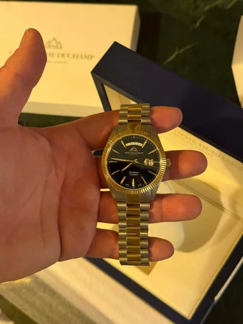 Montre automatique suisse authentique Christophe duchamp