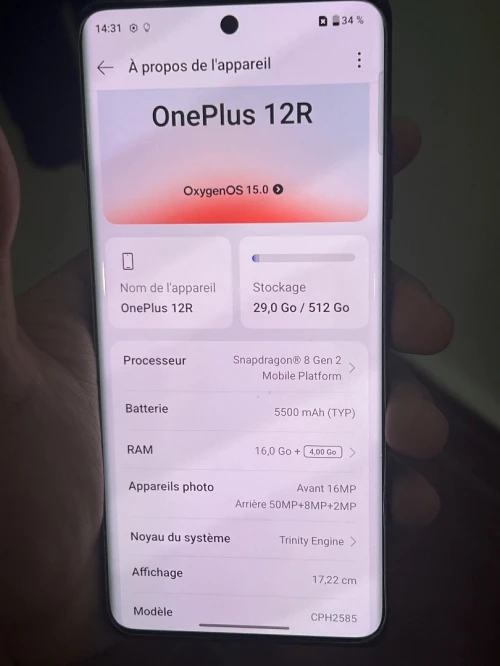One plus 12 R