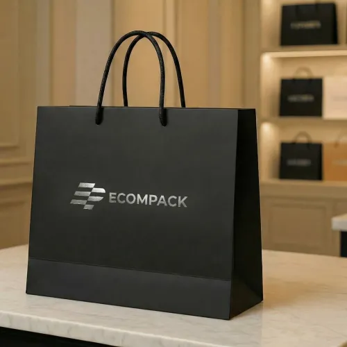 Sac en papier luxe personnalisé - أكياس ورقية فاخرة مخصصة