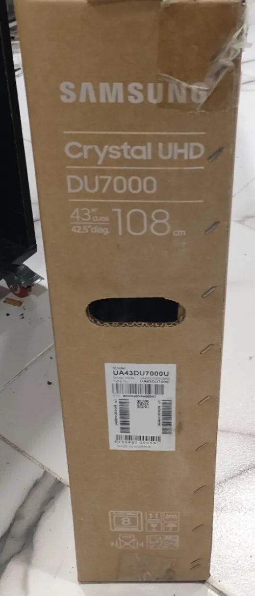 Tv samsung 43" 4k crystal UHD smart TIZEN