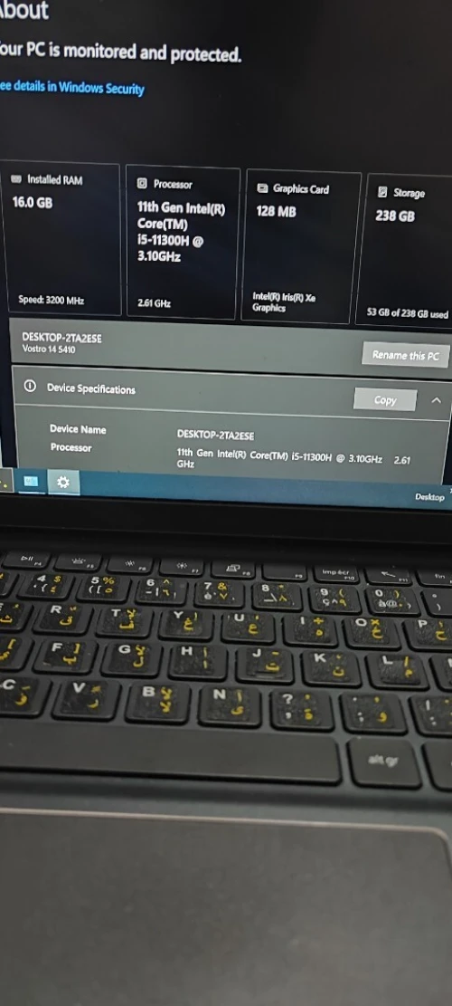 DELL VOSTRO 11TH INTEL CORE I5 11300H