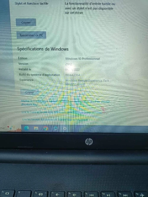 PC HP Windows 10 pro