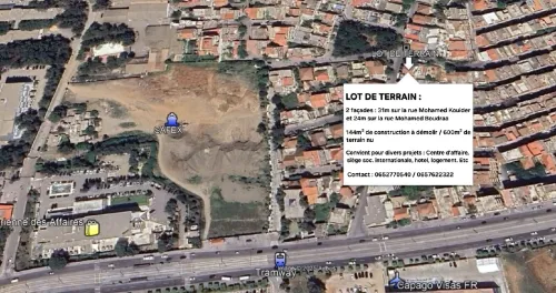 Vente Terrain Alger Mohammadia