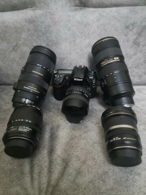 Objectif nikon canon