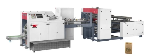 Machine de fabrication de sac en papierآلة صنع الأكياس الورقية 